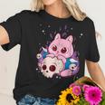 Cute Anime Kawaii Cat Aesthetic Kawaii Pastel Goth Halloween Men Women T-Shirt Graphic Print Casual Unisex Tee Women T-Shirt Gifts for Her