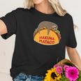 Cute Funny Cinco De Mayo Hakuna Mataco Sloth Taco Gift Women T-Shirt Gifts for Her