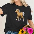 Cute Palomino Foal Horse Women T-Shirt Gifts for Her