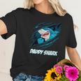 Daddy Shark In Blood Best Christmas Gifts For Dad Women T-Shirt Gifts for Her