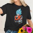 Dbz Super Saiyan God Women T-Shirt Gifts for Her