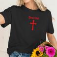 Deus Vult God Wills Crusader Tee Women T-Shirt Gifts for Her