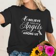 Dragonfly I Believe There Are Angels Among Us Women T-Shirt Gifts for Her