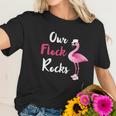 Our Flock Rocks Adorable Flamingo Cruise Christmas Vacation Gift Women T-Shirt Gifts for Her