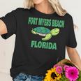 Fort Myers Beach Florida Sea Turtle Themed Women T-Shirt Gifts for Her