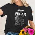 Funny Pro Vegan Activism Gym Athlete Gift Christmas Women T-Shirt Gifts for Her