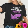 Great Grandma Shark Funny Family Gift Women T-Shirt Gifts for Her