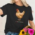 I Heart Love My Chickens Buff Orpington Hen Women T-Shirt Gifts for Her