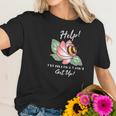 Ive Pollen And I Cant Get Up Bumble Bee Pun Funny Women T-Shirt Gifts for Her