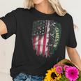 Jameson Irish Whiskey Inside American Flag Women T-Shirt Gifts for Her