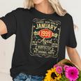 January 1999 23Rd Birthday Gift 23 Years Old Men Women Women T-Shirt Gifts for Her