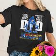 Jayhawks Dad A Son’S First Hero A Daughter’S First Love Shirtn Women T-Shirt Gifts for Her