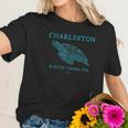 Jcombs Charleston Gliding Sea Turtle Women T-Shirt Gifts for Her