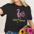 Jeep Wave Flamingo Women T-Shirt Gifts for Her