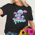 Kawaii Pastel Goth Mushrooms Women T-Shirt Gifts for Her