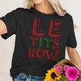 Le Tits Now Funny Christmas Jumper With Let Is Snow Slogan Sweatshirt Women T-Shirt Gifts for Her