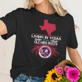 Living In Texas With Ole Miss Roots Women T-Shirt Gifts for Her