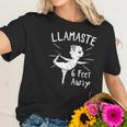 Llamastay 6 Feet Away Social Distancing Gift Women T-Shirt Gifts for Her