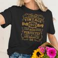 Mens Vintage 1972 Man Myth Legend 50 Years Old Gifts 50Th Birthday Women T-Shirt Gifts for Her