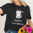 Meowgical Caticorn Rainbow Cat Unicorn Kittycorn Women T-Shirt Gifts for Her