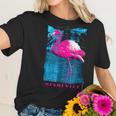 Miami Vice Flamingo Women T-Shirt Gifts for Her