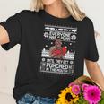 Mike Tyson Punch Everyone Has A Plan Until Ugly Christmas Women T-Shirt Gifts for Her