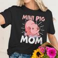 Mini Pig Piglet Swine Farm Animal Piggy Cute Pig Mom Gift Graphic Design Printed Casual Daily Basic Women T-Shirt Gifts for Her