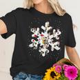 Peanuts Snowflakes Christmas Shirt Women T-Shirt Gifts for Her