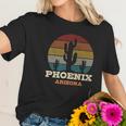 Phoenix Arizona Cactus Vintage Retro Desert Souvenir Gift Women T-Shirt Gifts for Her