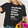 Prince Starfish Coffee Maple Syrup And Jam Women T-Shirt Gifts for Her