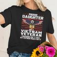 Proud Daughter Of A Vietnam Veteran Patriotic Family Women T-Shirt Gifts for Her