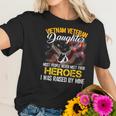 Proud Vietnam Veterans Daughter I Was Raised By Mine Gift Women T-Shirt Gifts for Her