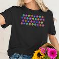 Rainbow Squid Row Graphic Women T-Shirt Gifts for Her