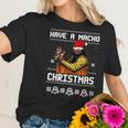 Randy Macho Man Savage Have A Macho Christmas Ugly Women T-Shirt Gifts for Her