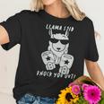 Retta Llama Said Knock You Out Women T-Shirt Gifts for Her