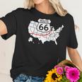 Route 66 V2 Men Women T-Shirt Graphic Print Casual Unisex Tee Women T-Shirt Gifts for Her