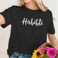 Womens Womens Mens Habibi And Habibti Muslim Wedding Women T-Shirt Gifts for Her