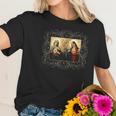 Sacred Heart And Immaculate Heart Picture Jesus And Mary Women T-Shirt Gifts for Her