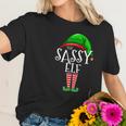 The Sassy Elf Family Matching Group Christmas Gift Funny Women T-Shirt Gifts for Her