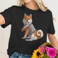 Shiba Inu I Love Mom Tattoo Dog Women T-Shirt Gifts for Her