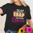 Womens Slot Machine Queen Funny Casino Gambling Women T-Shirt Gifts for Her