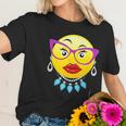 Smiling Emojis Lady Bling Face Glasses Women Women T-Shirt Gifts for Her