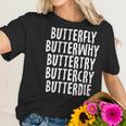 Swimmer Butterfly Butterdie Funny Sports Swimmings Women T-Shirt Gifts for Her