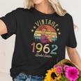 Womens Vintage 1962 Made In 1962 60Th Birthday Women 60 Years Old V-Neck Women T-Shirt Gifts for Her