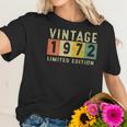 Vintage 1972 50Th Birthday 50 Years Old Gift Men Women Women T-Shirt Gifts for Her