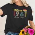 Vintage Limited Edition 1961 Funny 60Th Birthday Vintage Women T-Shirt Gifts for Her