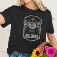 Whiskey Bent Bocephus Outlaw Country Women T-Shirt Gifts for Her