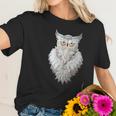 White Owl Women T-Shirt Gifts for Her