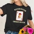 Winner Chicken Lucky Casino Gambling Blackjack Women T-Shirt Gifts for Her