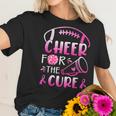 Woman Breast Cancer Awareness Cheer For The Cure Men Women T-Shirt Graphic Print Casual Unisex Tee Women T-Shirt Gifts for Her